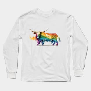 Longhorn Bull Long Sleeve T-Shirt